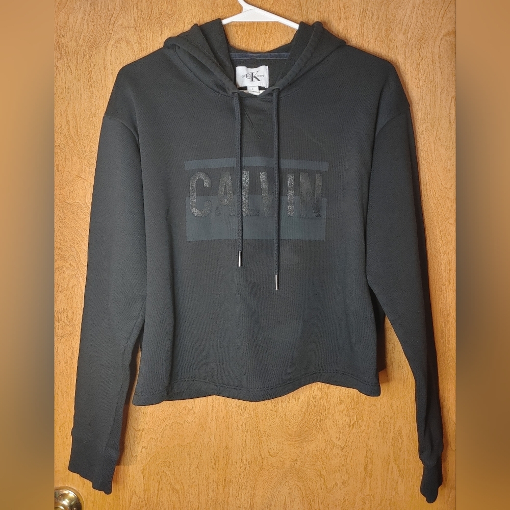 Calvin Klein Black Women's Hoodie L